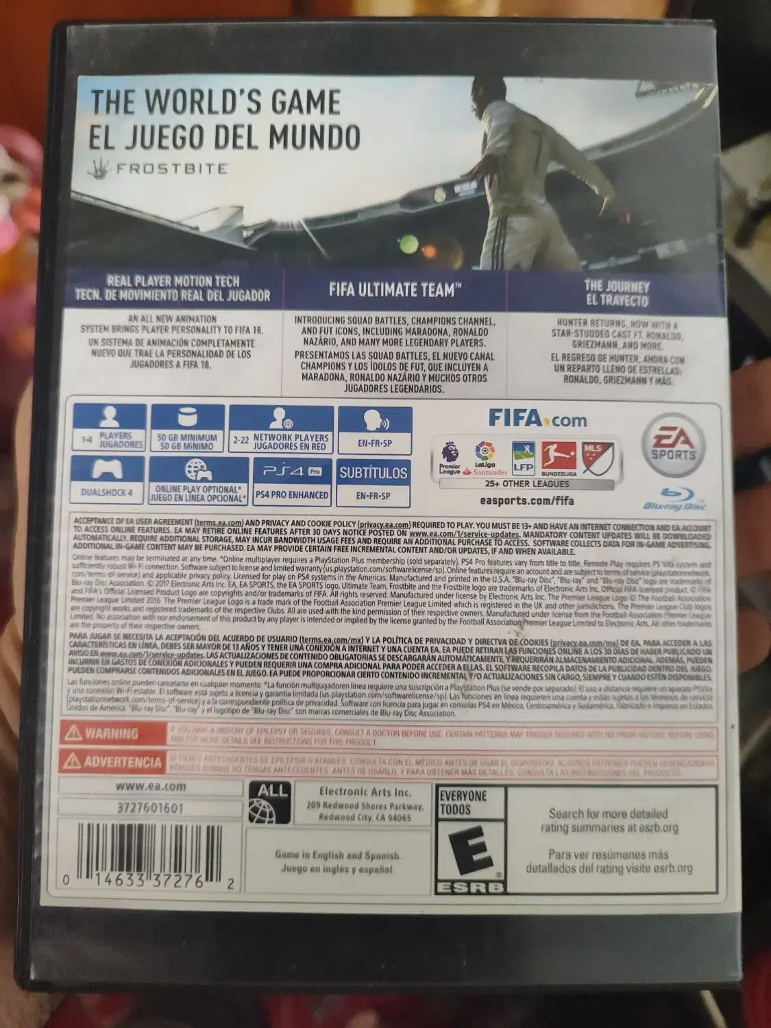 بازی fifa 18 برای ps4|کنسول، بازی ویدئویی و آنلاین|دامغان, |دیوار