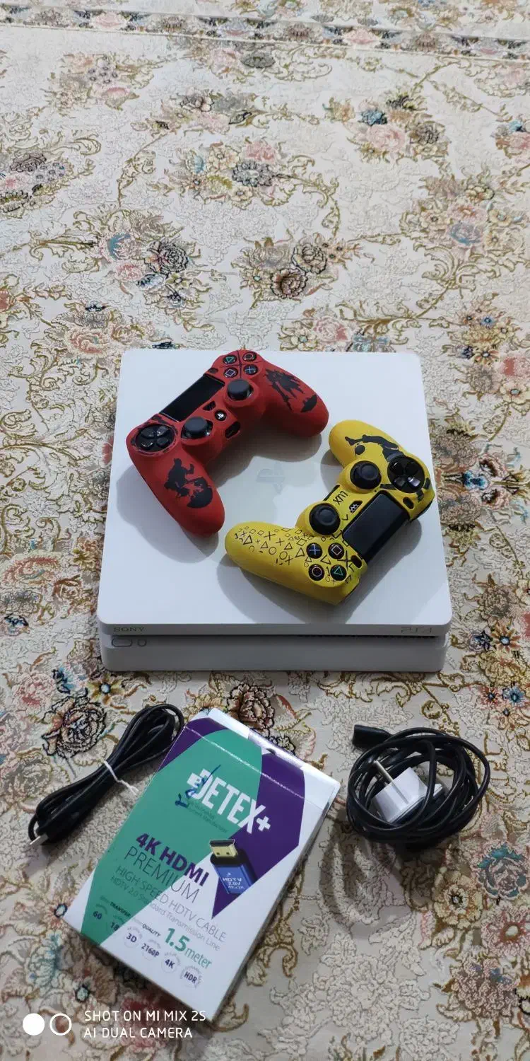 پلی 4اسلیم سفید|کنسول، بازی ویدئویی و آنلاین|مریوان, |دیوار