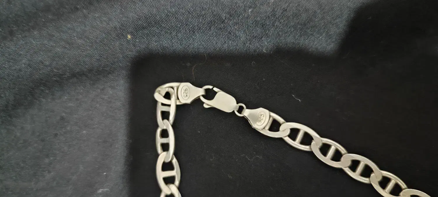 زنجیر نقره عیار 925|جواهرات|مشهد, پنجتن|دیوار