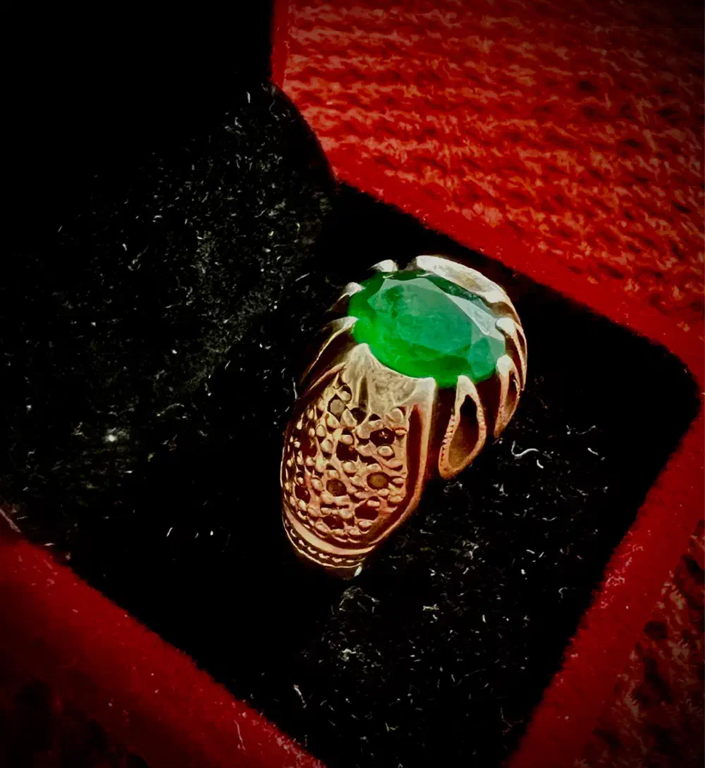 انگشتر زمرد|جواهرات|مشکین‌دشت, |دیوار