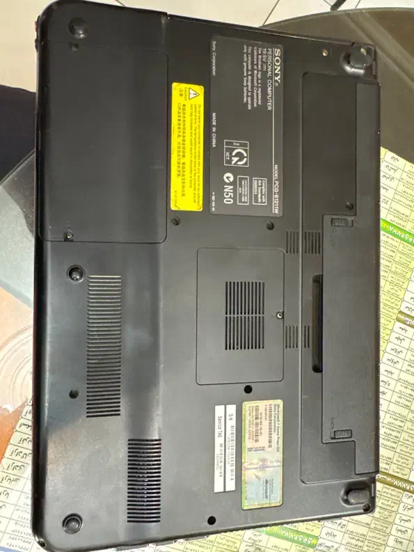 لپ تاپ سونی وایو sony vaio n50|رایانه همراه|تهران, سیروس|دیوار