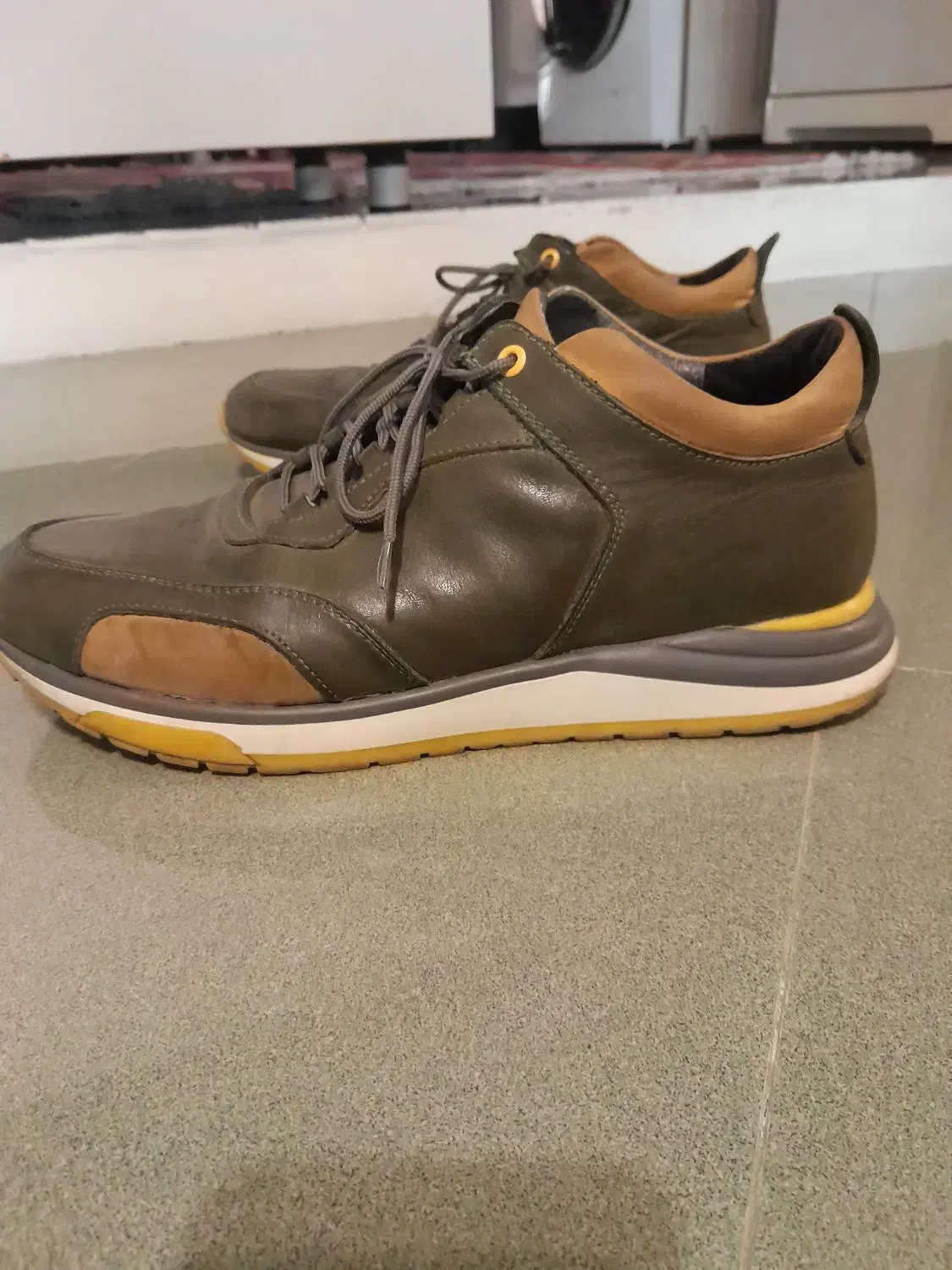 کفش اسپورت مردانه شیک تمام چرم زیره ترمو|کیف، کفش، کمربند|کرج, کرج نو|دیوار