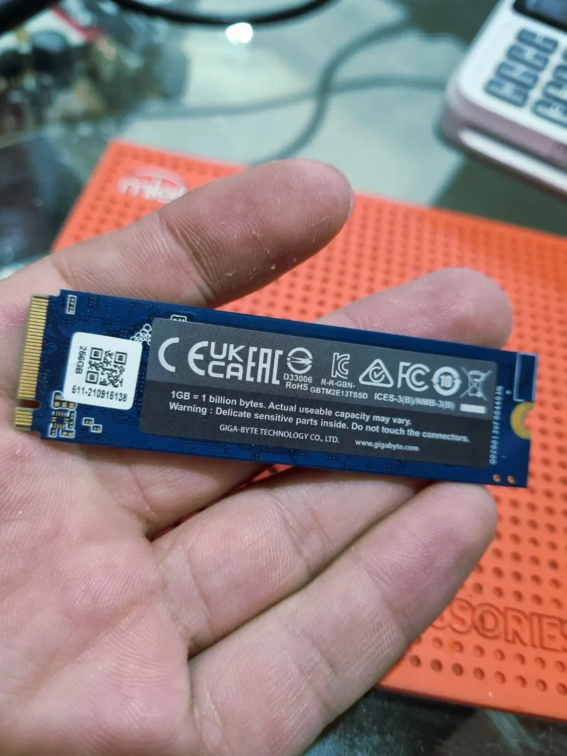 اس اس دی اینترنال گیگابایت 256 گیگ|قطعات و لوازم جانبی رایانه|نیر (اردبیل), |دیوار