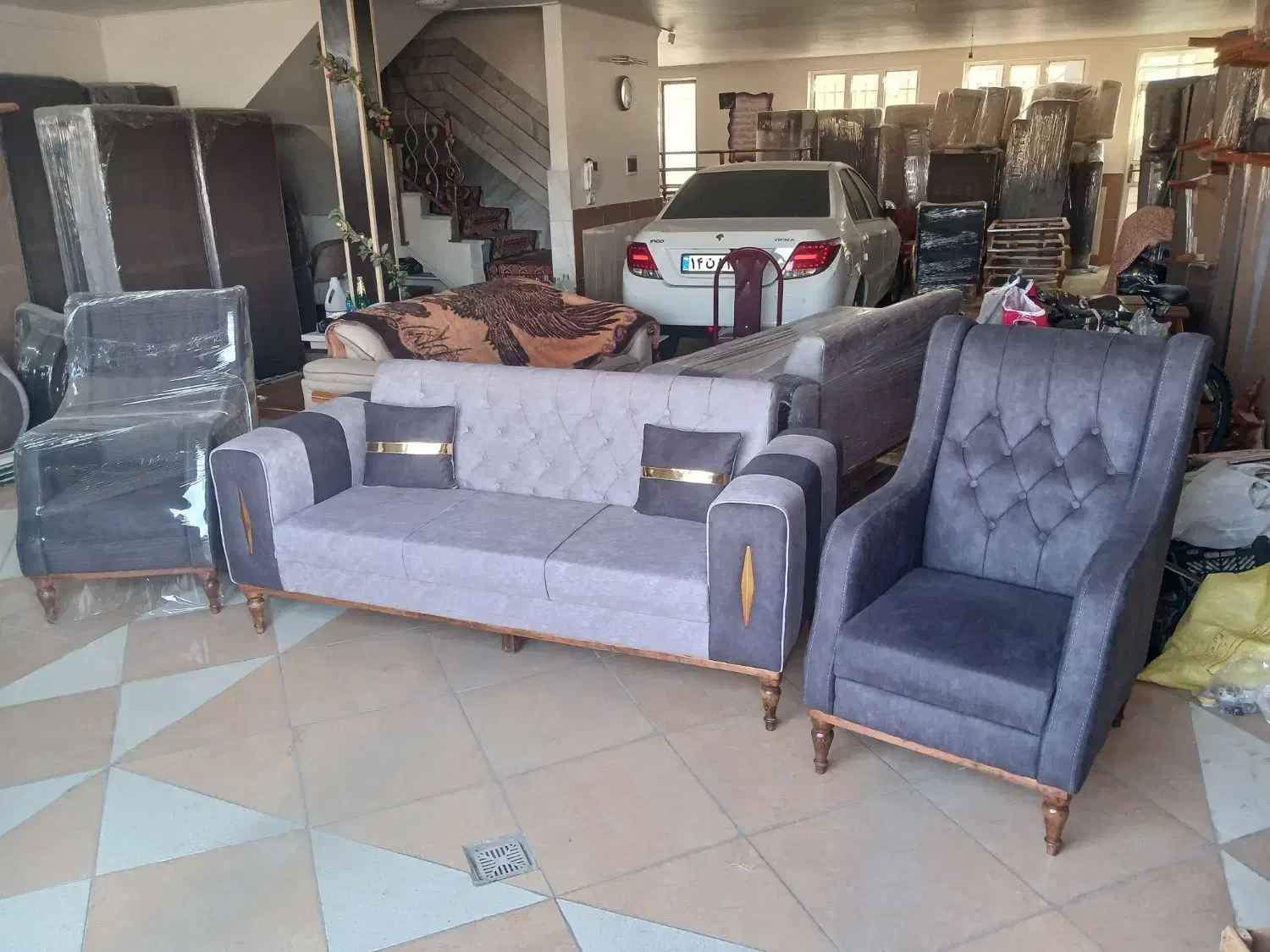 فروش فوق العاده مبلمان آپادانا|مبلمان خانگی و میز عسلی|بروجرد, |دیوار