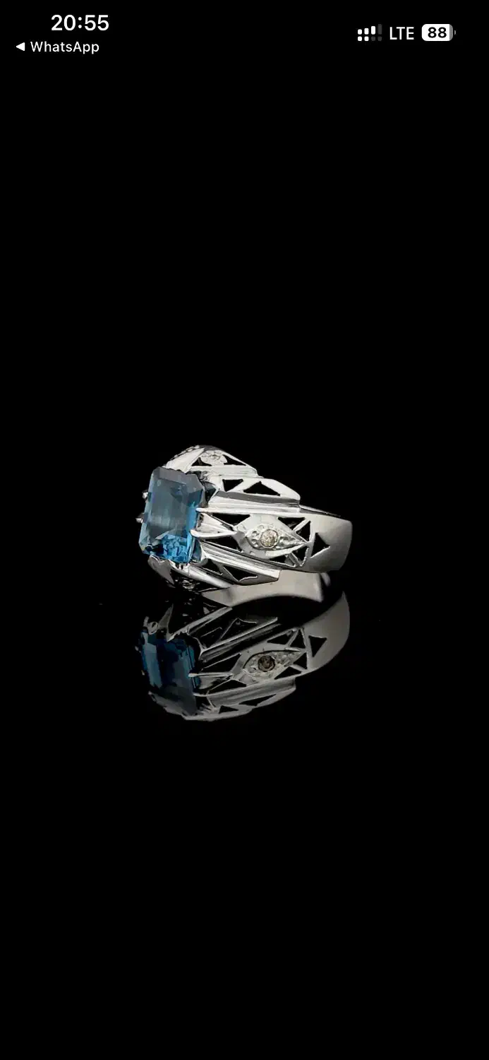 انگشتر نقره اصل با شناسنامه و گارانتی معتبر|جواهرات|مشهد, بهشت|دیوار