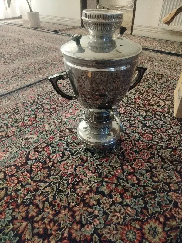 سماور نفتی قدیمی|قوری، کتری، قهوه‌ساز دستی|کرمان, |دیوار