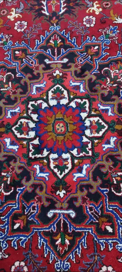 یک جفت فرش ۶متری دستبافت هریس طرح عبدالعظیم نو|فرش|تبریز, |دیوار