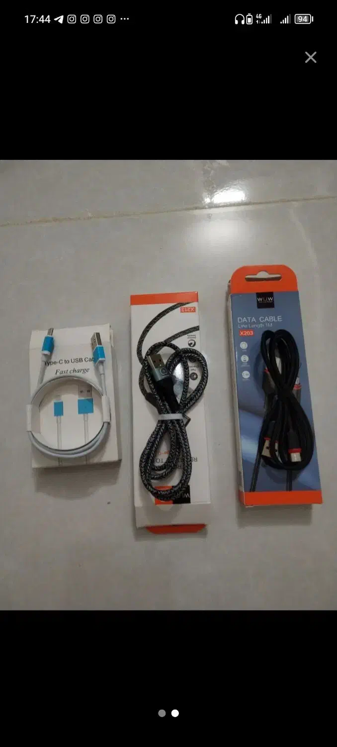 کابل شارژ|لوازم جانبی موبایل و تبلت|قوچان, |دیوار