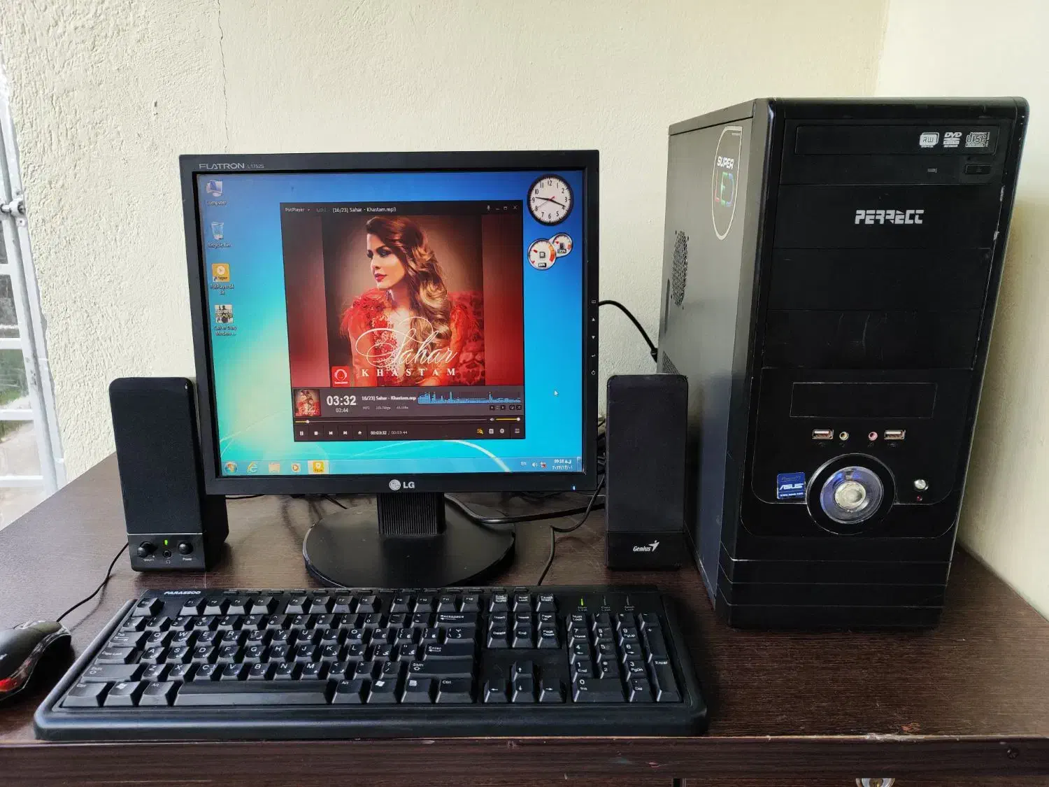 کامپیوتر ۷۴۰۰ رم ۴ ddr3 هارد ۵۰۰ گرافیک ۱|رایانه رومیزی|چالوس, |دیوار