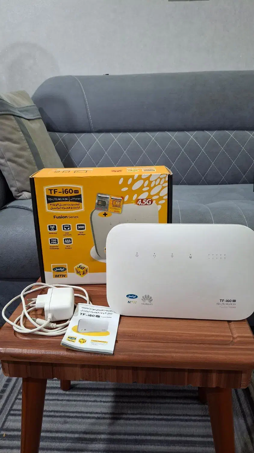 مودم هواوی TDLTE مدل TFi60-h1|مودم و تجهیزات شبکه|اهواز, گلستان|دیوار