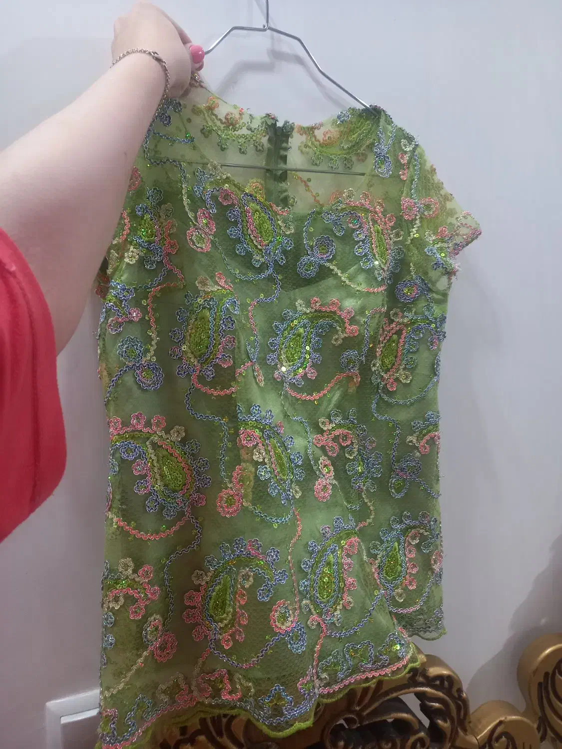 لباس مجلسی پولکی دخترانه|لباس|ارومیه, |دیوار