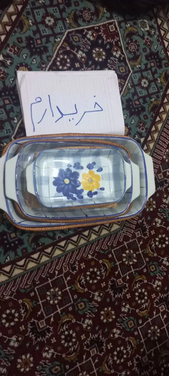 ظروف گل آبی سالم  خا  ستا   رم|ظروف سرو و پذیرایی|زنجان, |دیوار