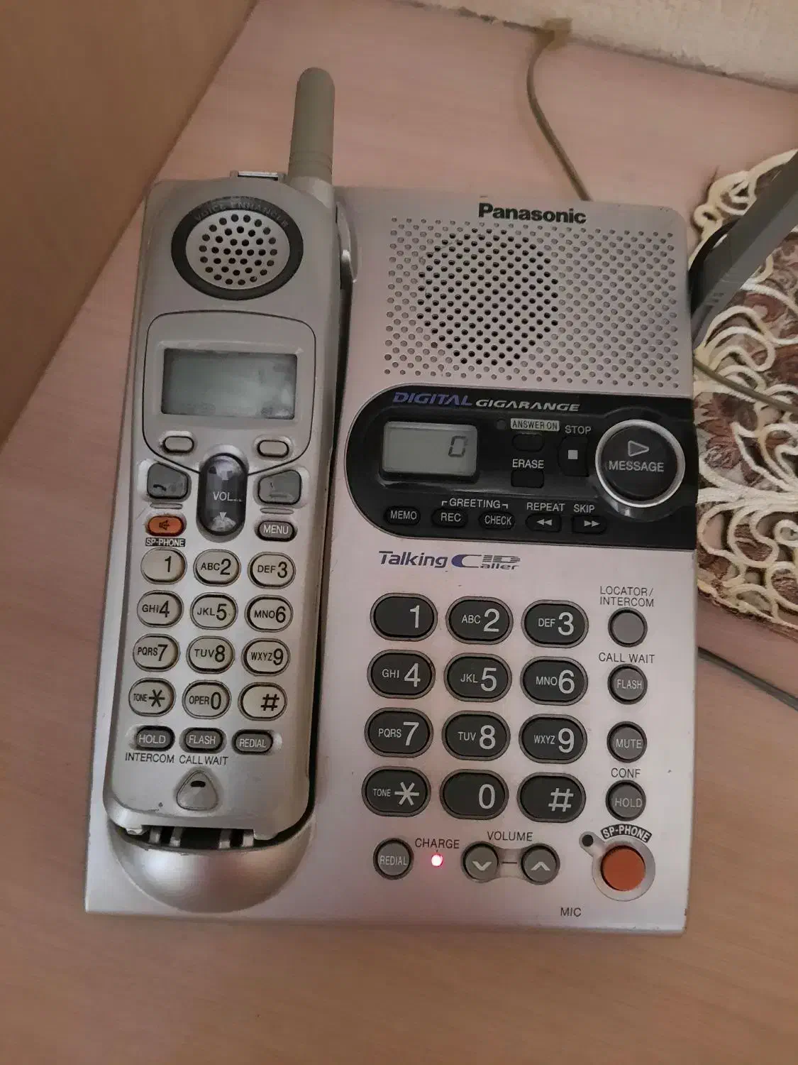 تلفن بی سیم پاناسونیک اصل|تلفن رومیزی|تهران, صد دستگاه|دیوار