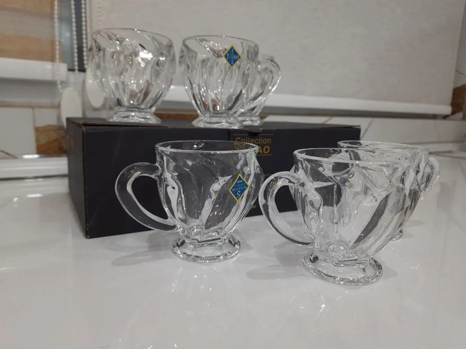 سه دست استکان سناتور|ظروف سرو و پذیرایی|ری, اقدسیه|دیوار