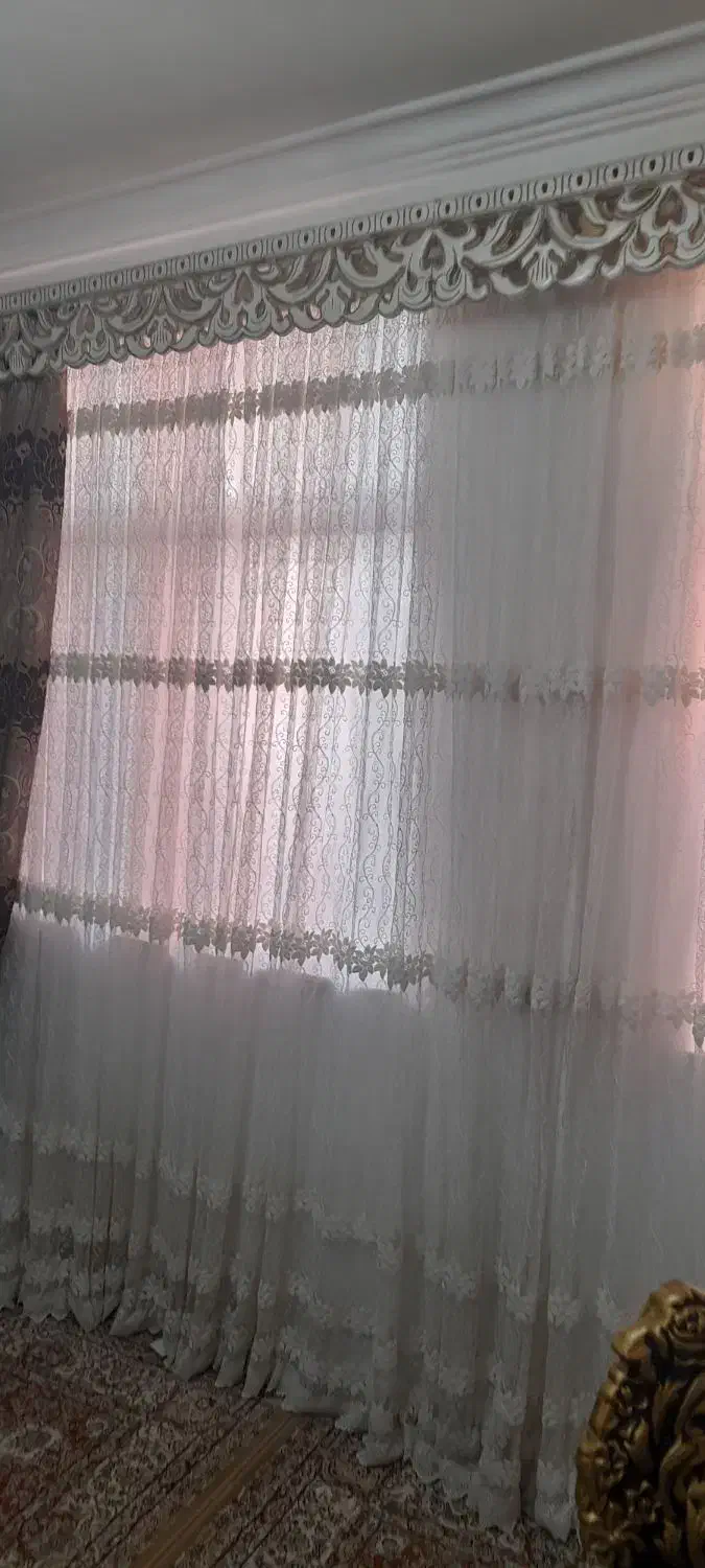 پرده پذیرایی|پرده، رانر، رومیزی|رشت, سلیمانداراب|دیوار