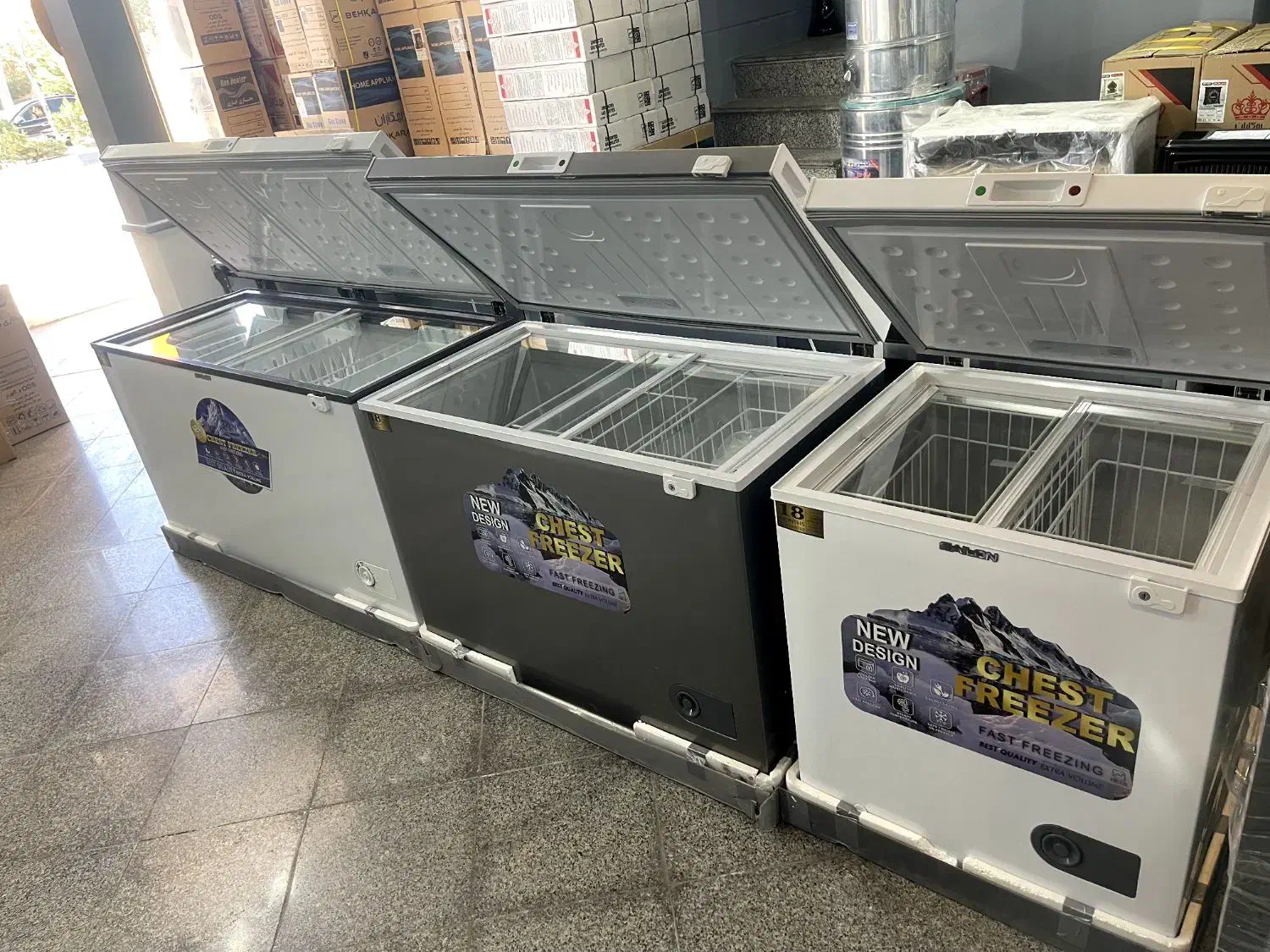 فریزر صندوقی سایلان مدل brijan // حذف واسطه|یخچال و فریزر|تبریز, |دیوار