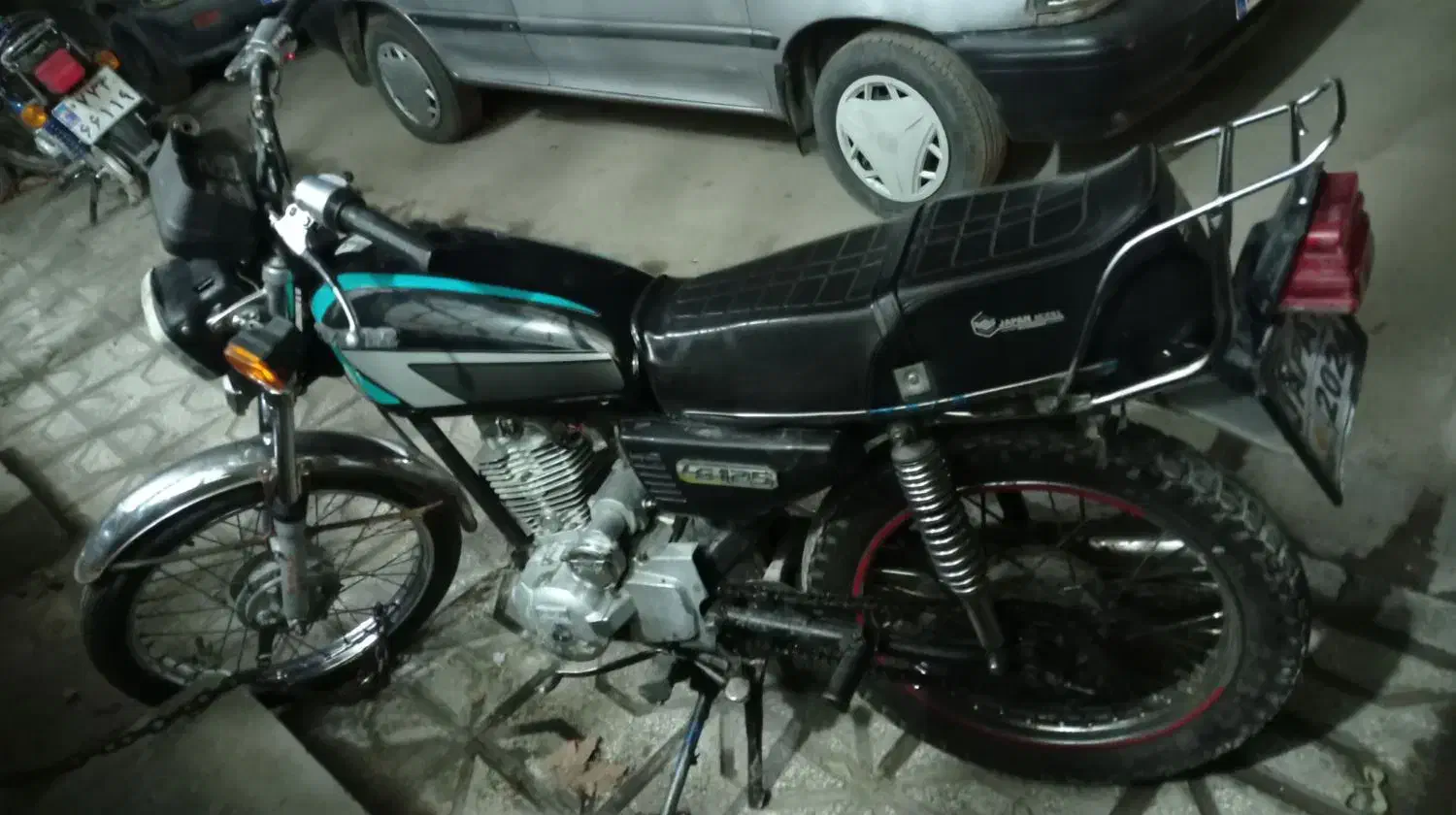 موتور 86پیشتاز 5دنده،استارتی،مدرک و سندمعتبرمزایده|موتورسیکلت|بجنورد, |دیوار