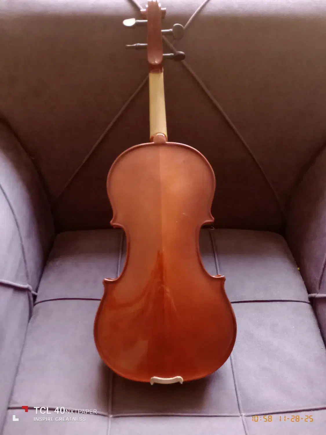 ویولن سه چهارم رناتو کم‌کارکرد همراه لوازم|ویولن|کرج, شهرک اوج|دیوار