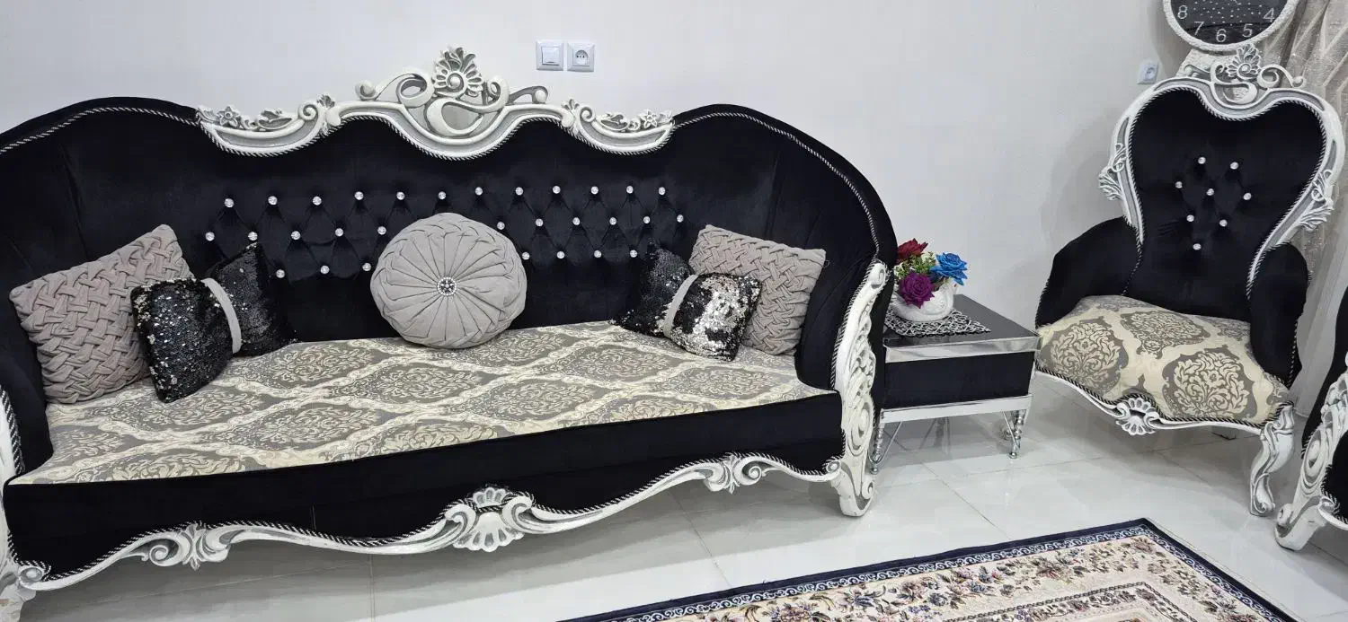 مبل سلطنتی|مبلمان خانگی و میز عسلی|سلماس, |دیوار