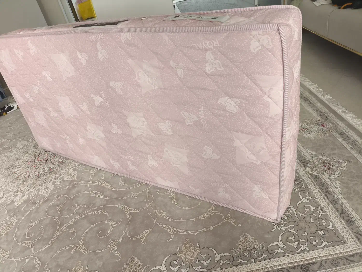 تشک تک‌نفره رویال اصل80*180، در حد نو، زیر قیمت|تشک تختخواب|شهریار, شهرک وائین|دیوار