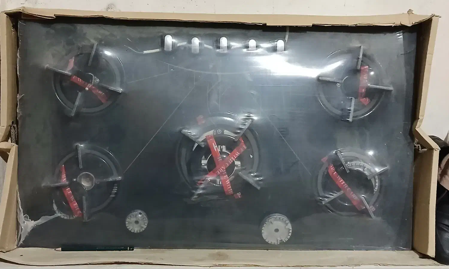 گاز صحفه ای شیشه ای|اجاق گاز و لوازم برقی پختوپز|یاسوج, |دیوار