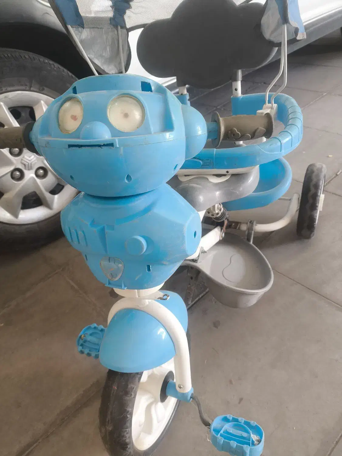 سه چرخ سایبان دار|دوچرخه، اسکیت، اسکوتر|رفسنجان, |دیوار