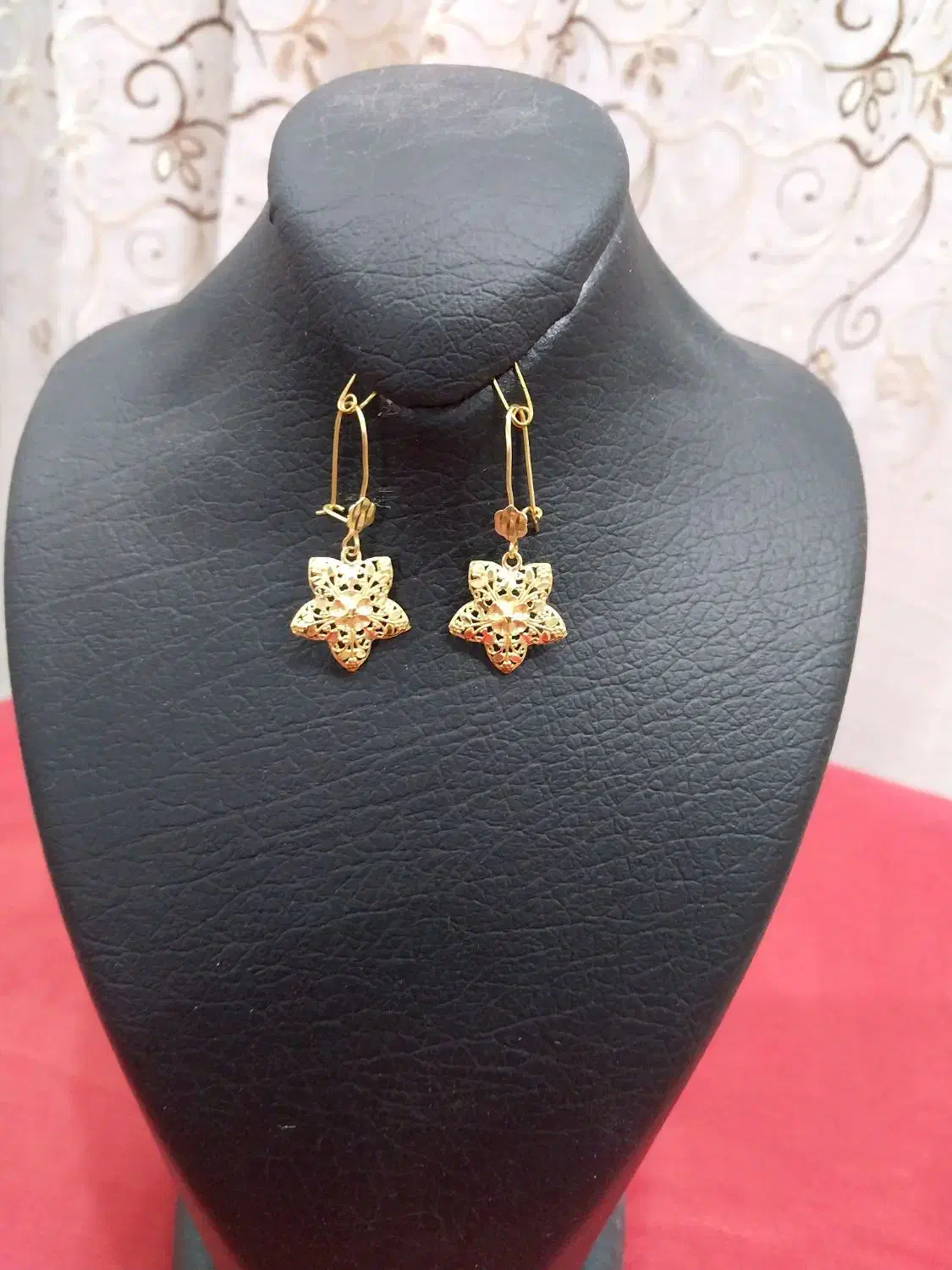 گوشواره طلا ۱۸ عیار|جواهرات|یزد, |دیوار