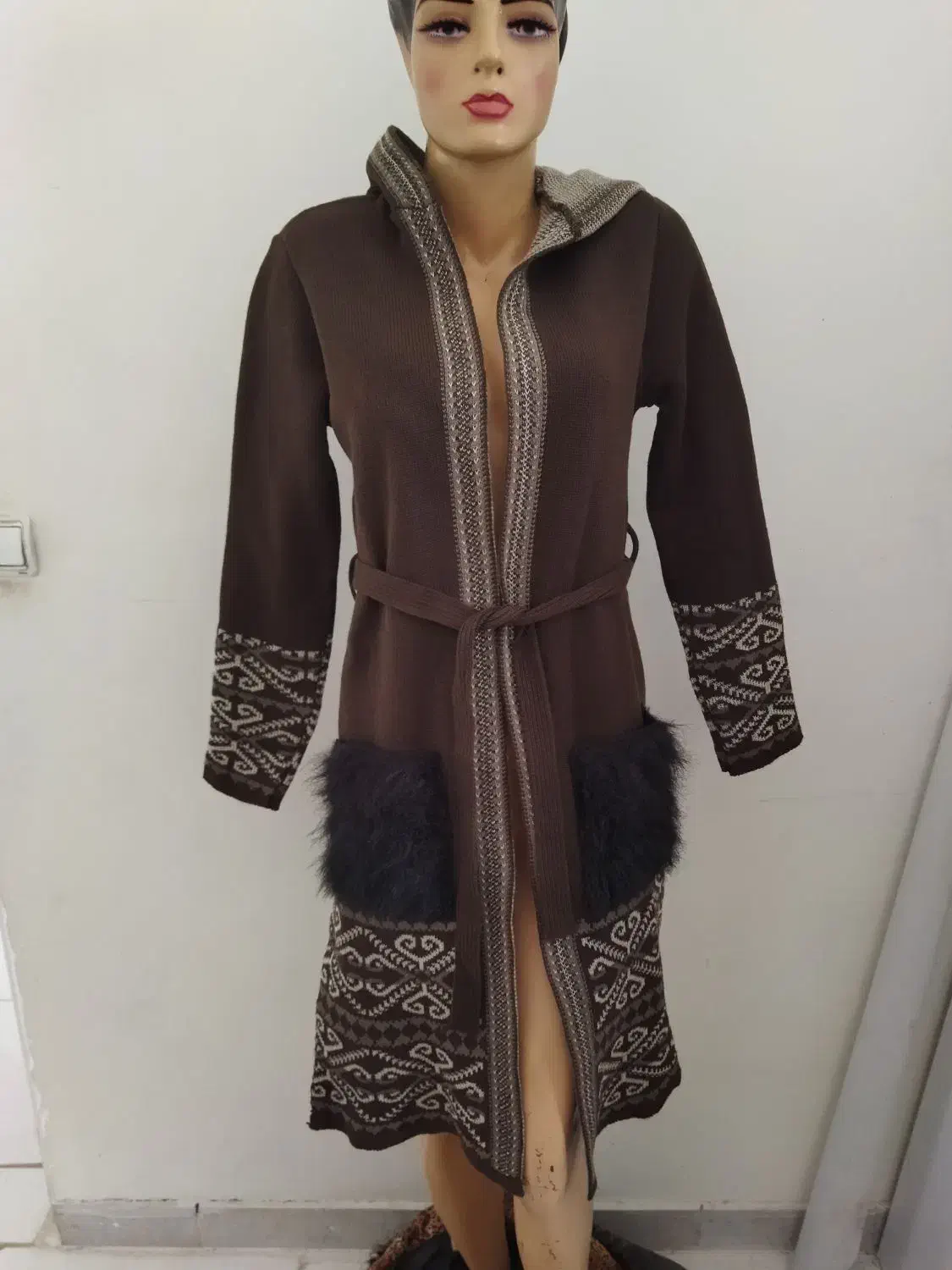 پالتو بافت زنانه|لباس|رفسنجان, |دیوار