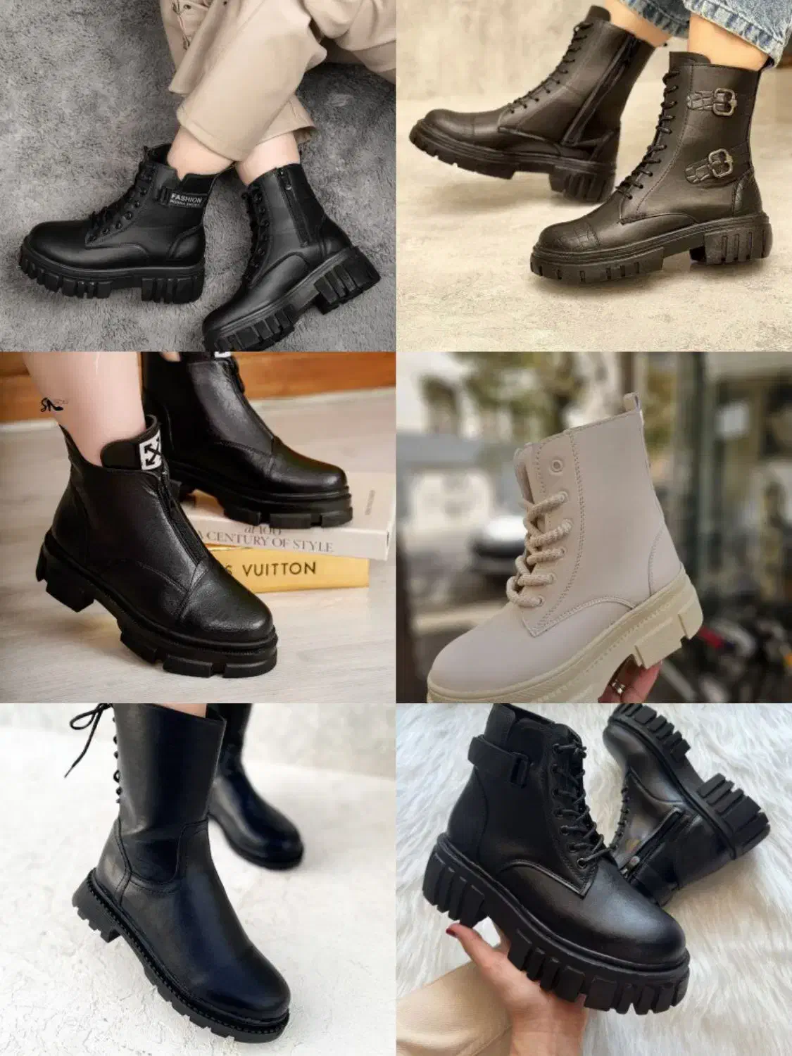 انواع نیم بوت و کفش اسپورت و ونس|کیف، کفش، کمربند|آبدانان, |دیوار