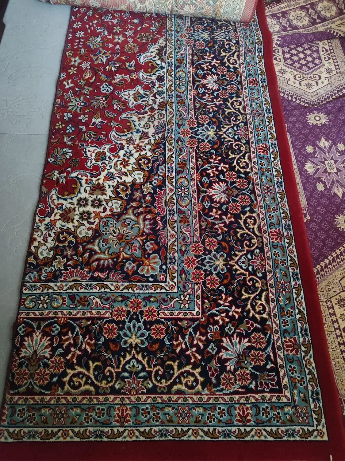 فرش کناره برای راه پله|فرش|مشهد, شهید آوینی|دیوار