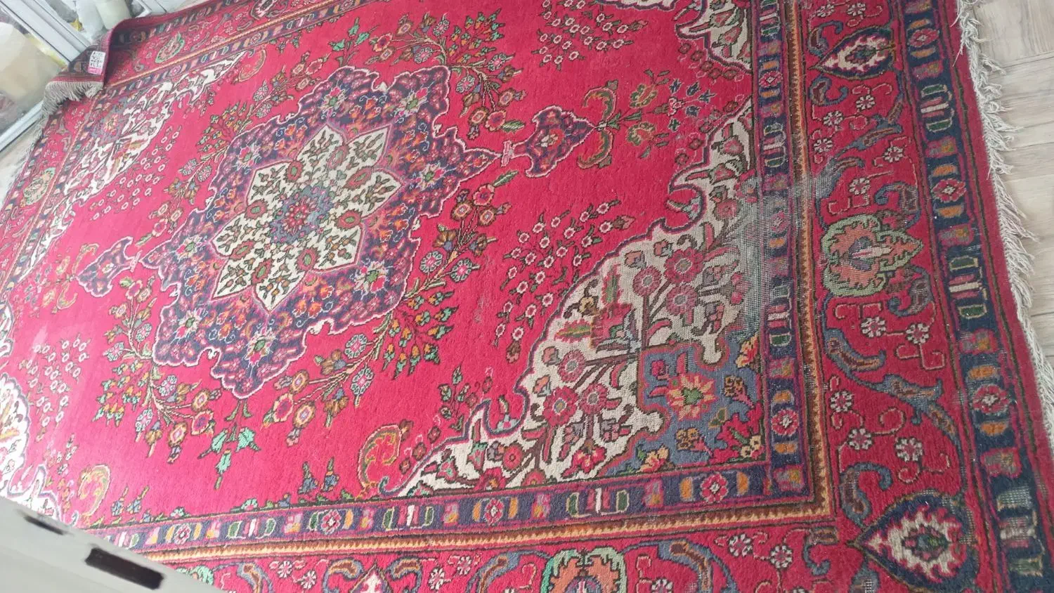 یک عدد فرش دستی 9متری و یک عدد فرش ماشینی 6متری|فرش|تهران, علیآباد|دیوار