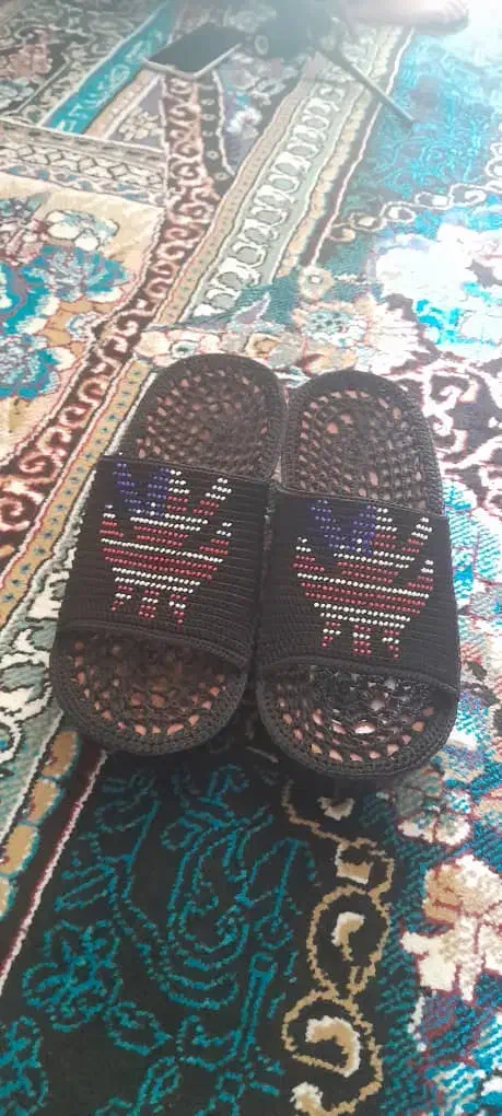 دمپایی دست باف|کیف، کفش، کمربند|یاسوج, |دیوار