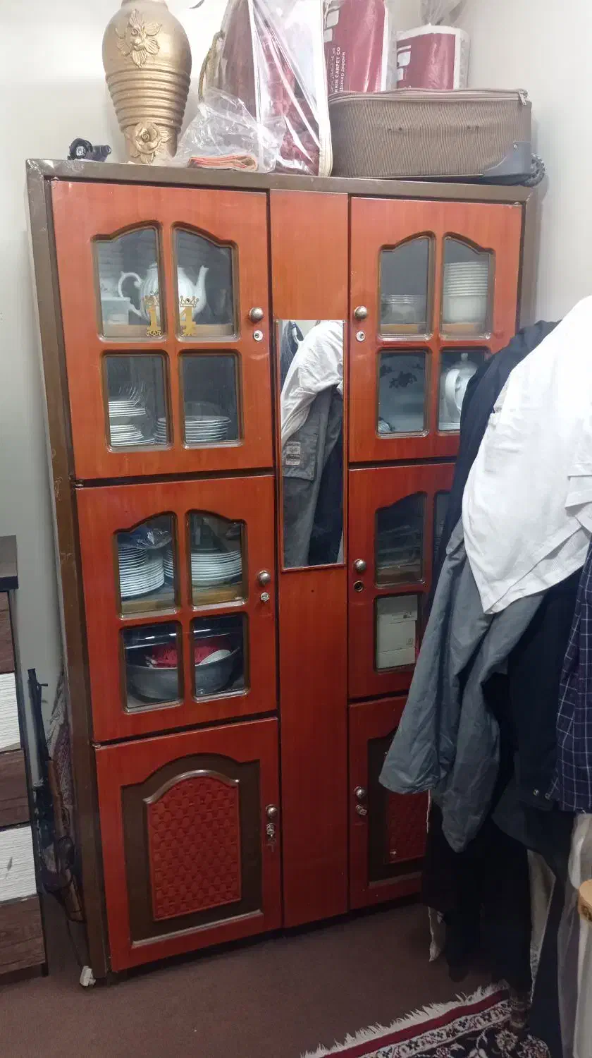 کمد آهنی فلزی|کتابخانه، شلف، قفسه‌های دیواری|زاهدان, |دیوار