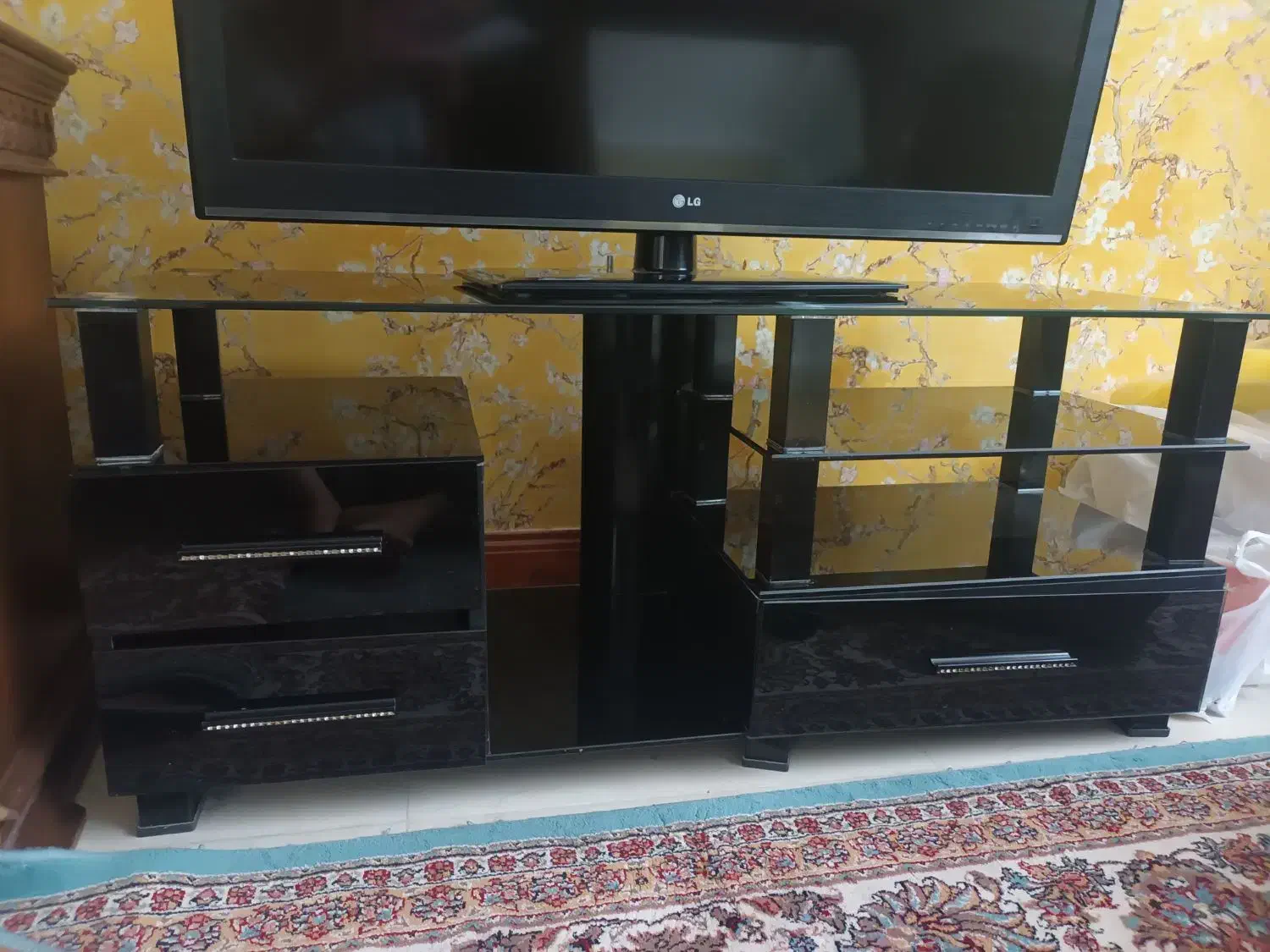 میز تلویزیون شیشه ای|میز تلویزیون|رفسنجان, |دیوار