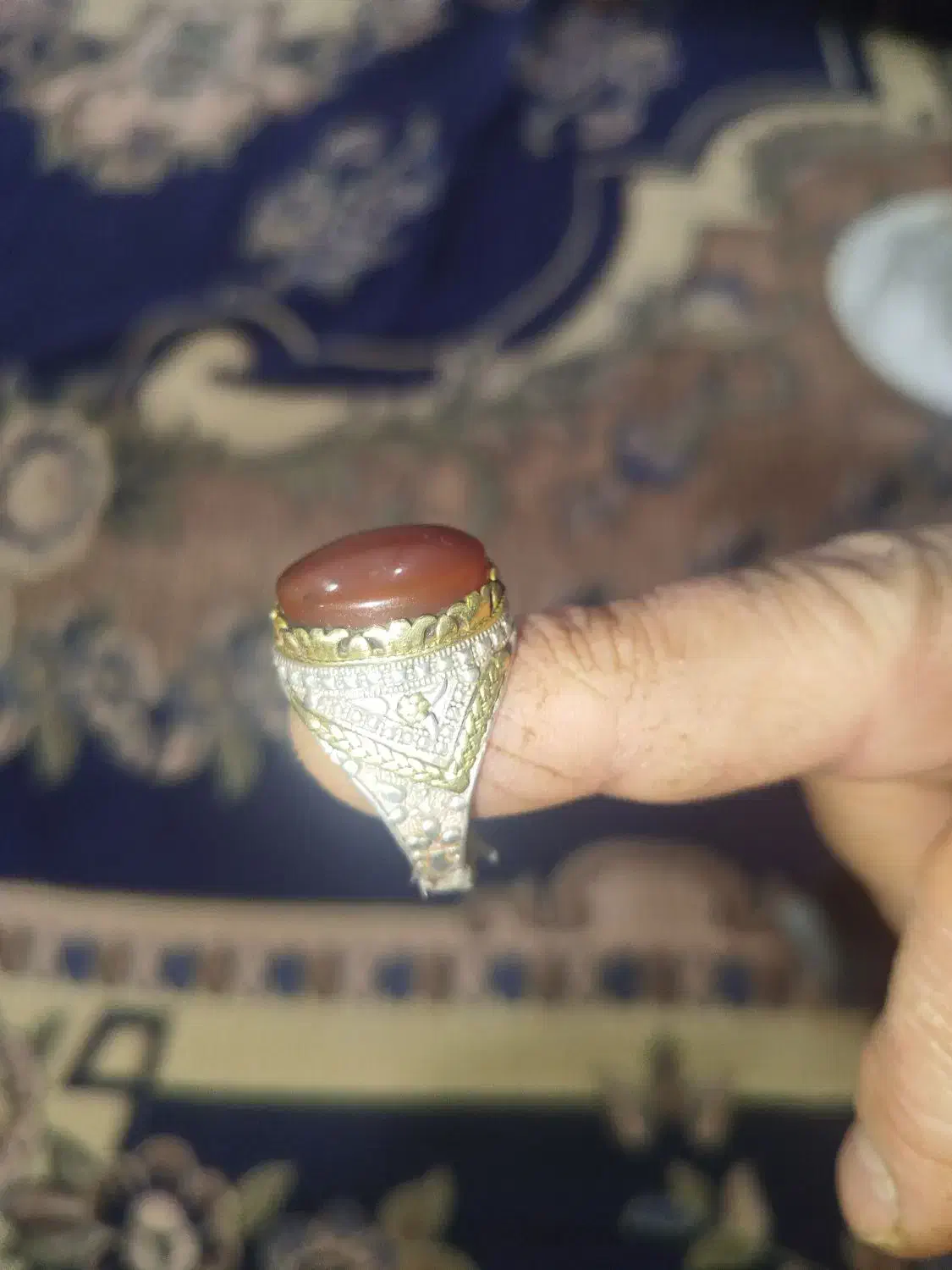 انگشتر نقره|جواهرات|خاوه, |دیوار