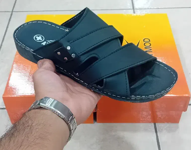 دمپایی مردانه مدل رادین ( عمده)|کیف، کفش، کمربند|شیراز, بالا کفت|دیوار