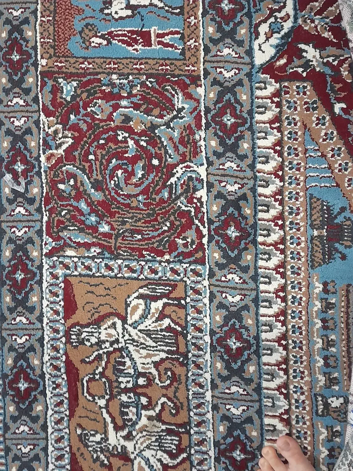 فرش|فرش|اقبالیه, |دیوار