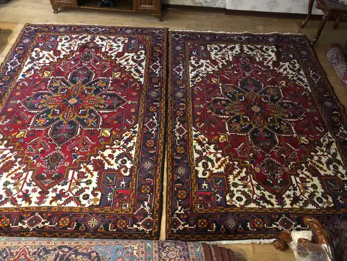 جفت هریس|فرش|ری, شهید بهشتی|دیوار