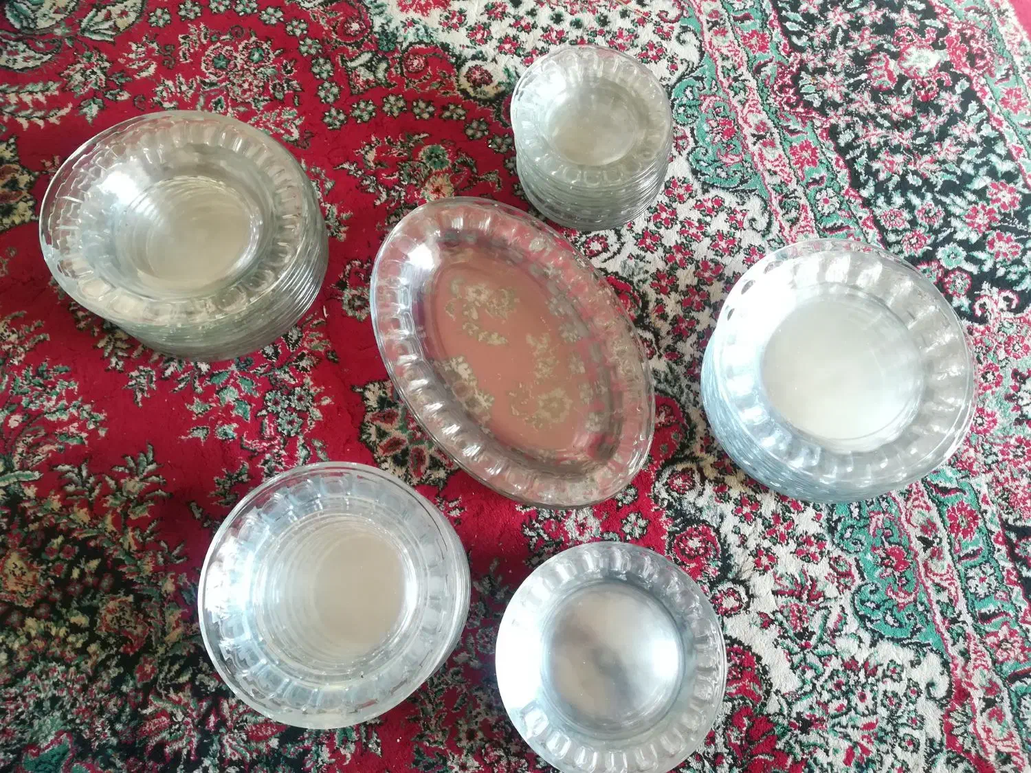 ظروف انگشتی 12 نفره|ظروف سرو و پذیرایی|یزد, |دیوار