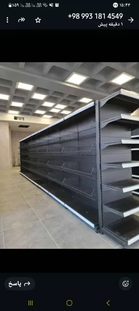 قفسه فلزی و چوبی و میز هایپری|فروشگاه و مغازه|رشت, پیرسرا|دیوار