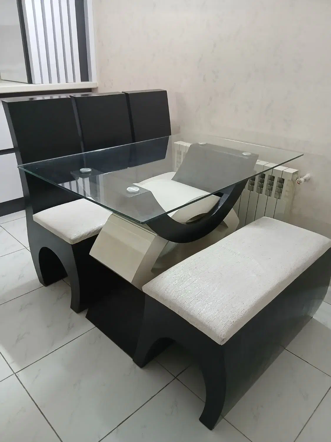 میز ناهارخوری ۵ نفره|میز و صندلی غذاخوری|بابلسر, |دیوار