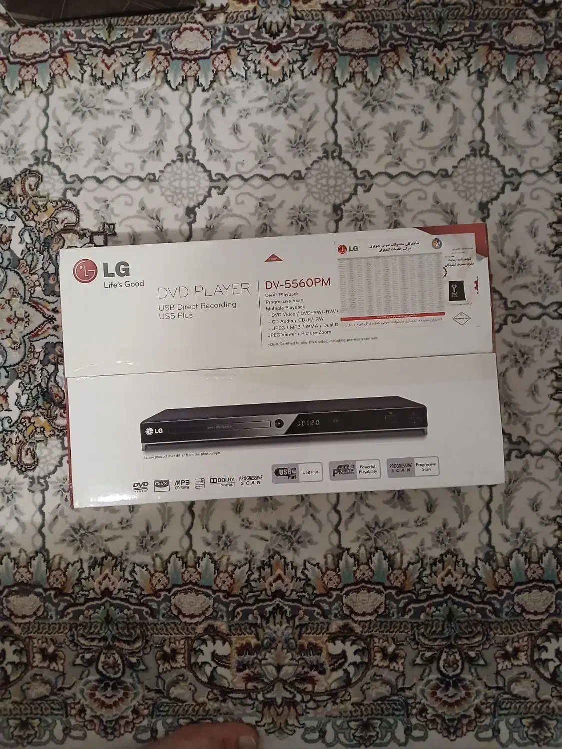 DVD  ال‌جی|پخش‌کننده DVD و ویدیو|همدان, |دیوار