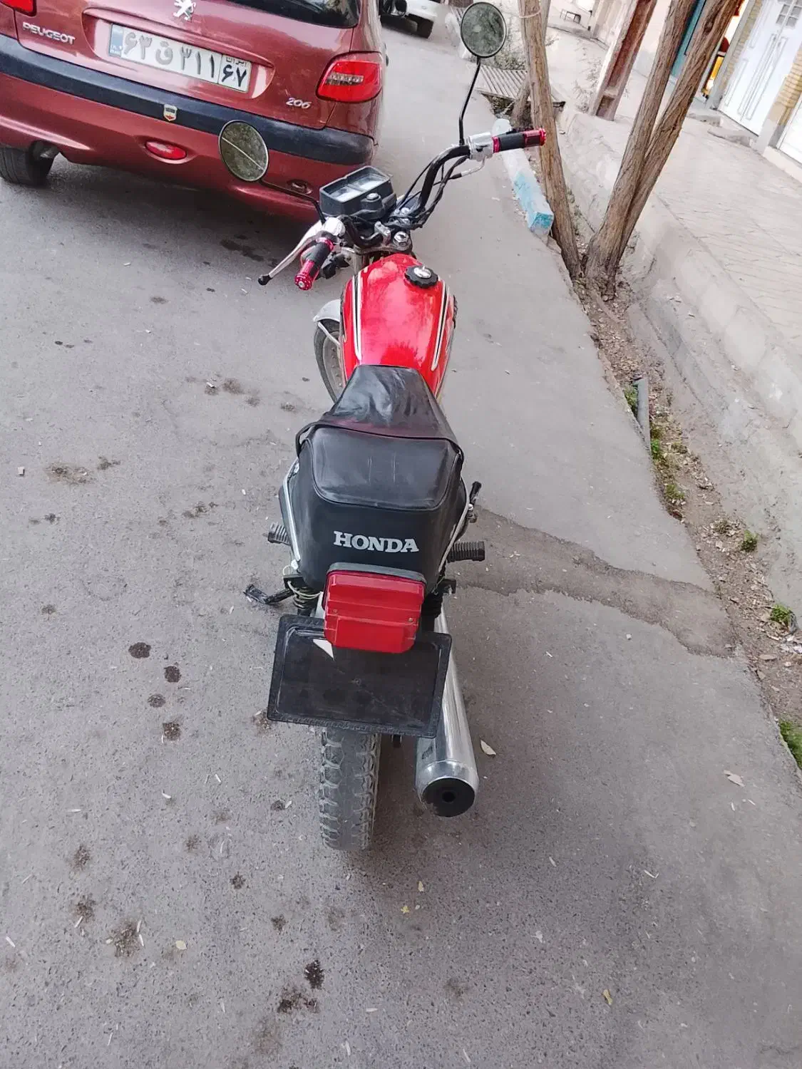 موتور هندا cdi مدل94. مزایده|موتورسیکلت|شاهینشهر, عطار|دیوار