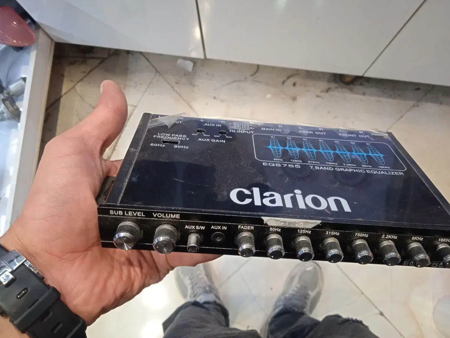 مانیتور رانا پرسسور کلاریون|قطعات یدکی و لوازم جانبی|قدس, شهرک فرزان|دیوار