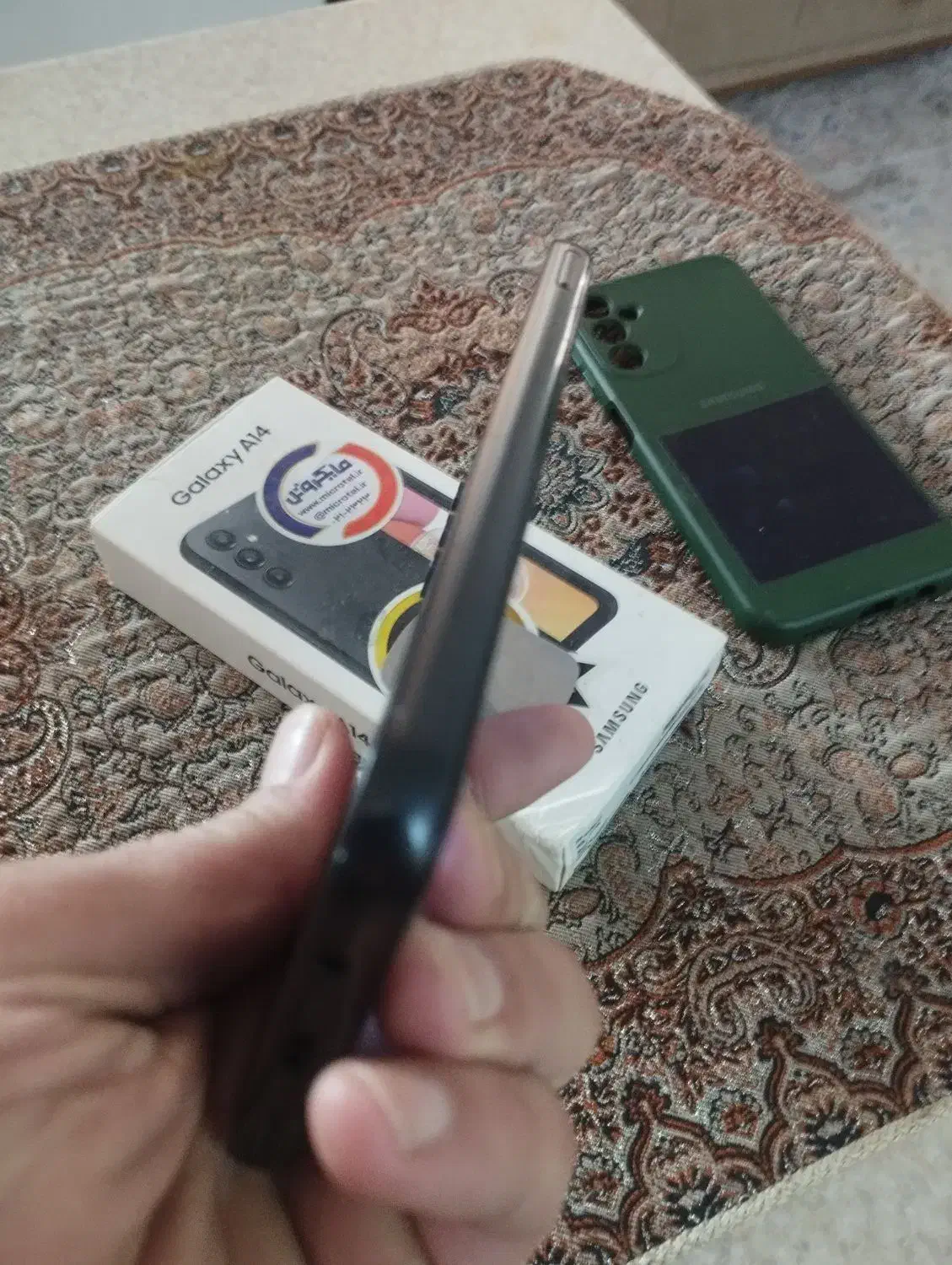 سامسونگ مدل A14 اندروید ۱۵ با کارتن انتقال مالکیت|موبایل|تهران, خواجه نظام الملک|دیوار