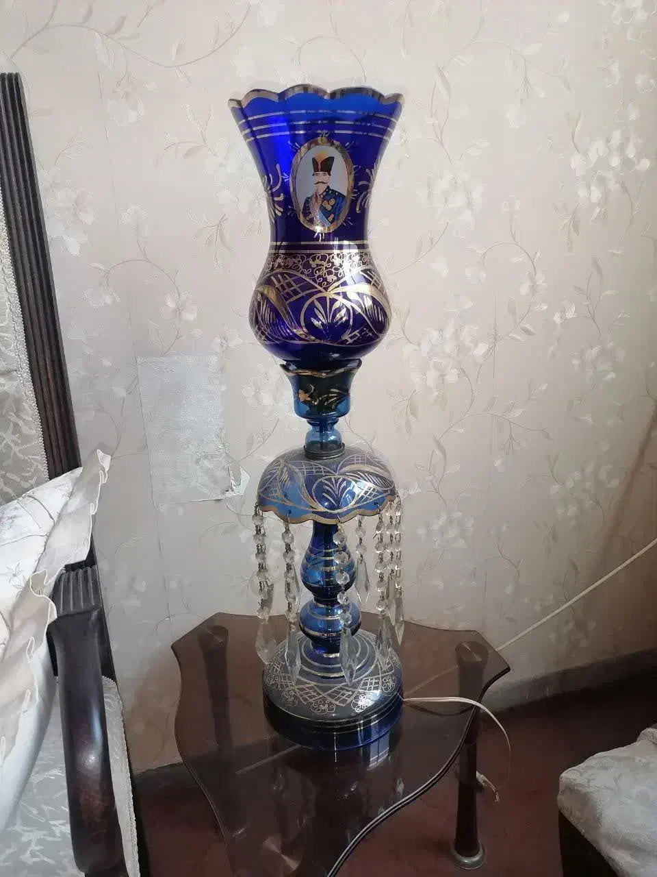 مخمل های قاجاری رومیزی آب نخورده بکر بکر نو نو نو|پرده، رانر، رومیزی|قم, شاه ابراهیم|دیوار