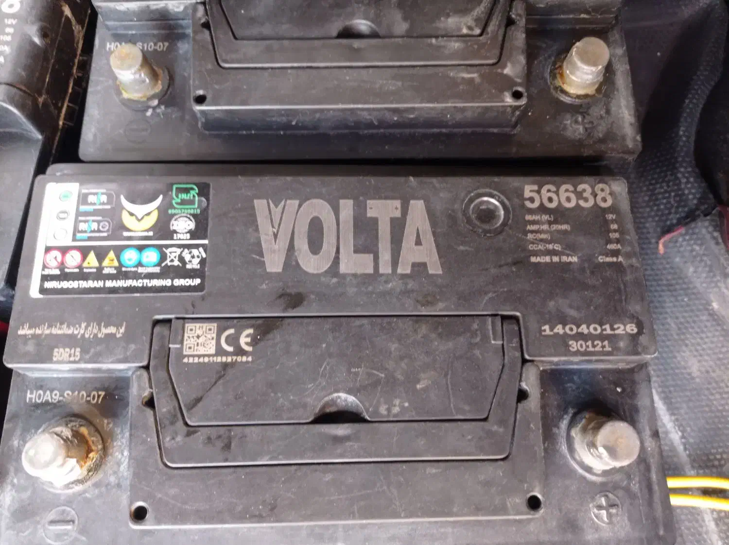 باطری ماشین دست دو در حد|قطعات یدکی و لوازم جانبی|کاشان, لتحر|دیوار