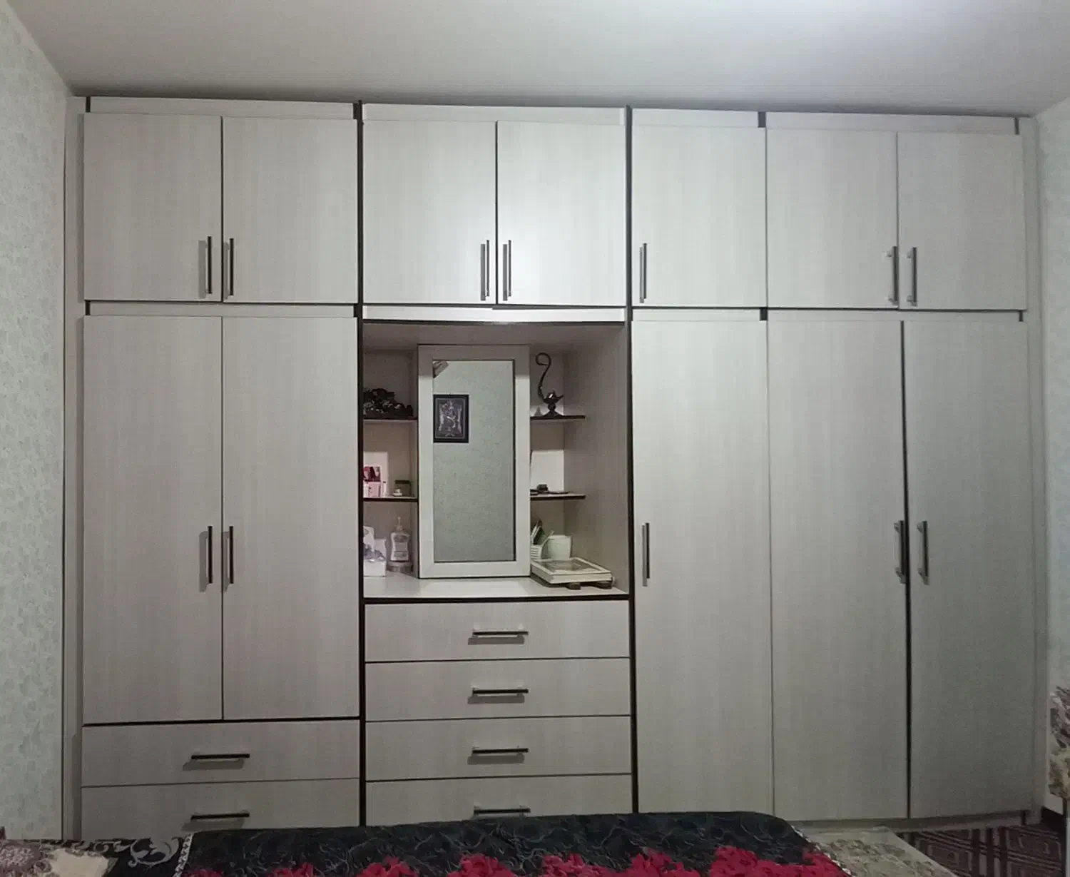 کمد دیواری MDF  در حدنو|جاکفشی، کمد، دراور|گلبهار, شهر جدید گلبهار|دیوار