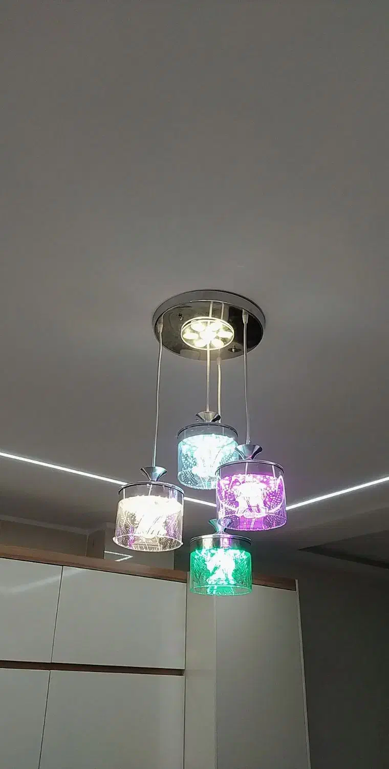 لوستر مناسب آشپزخانه و اتاق خواب|لوستر و چراغ آویز|زنجان, |دیوار