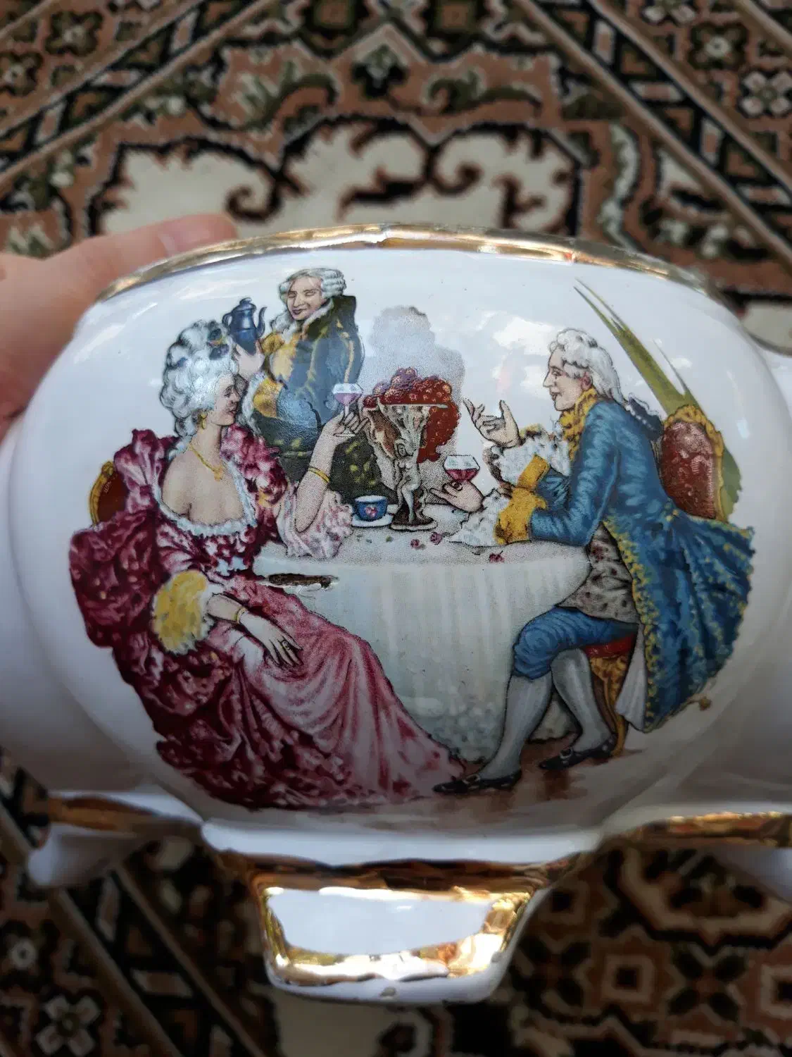 آجیل خوری قدیمی|کلکسیون اشیاء عتیقه|لاهیجان, شهید آوینی|دیوار